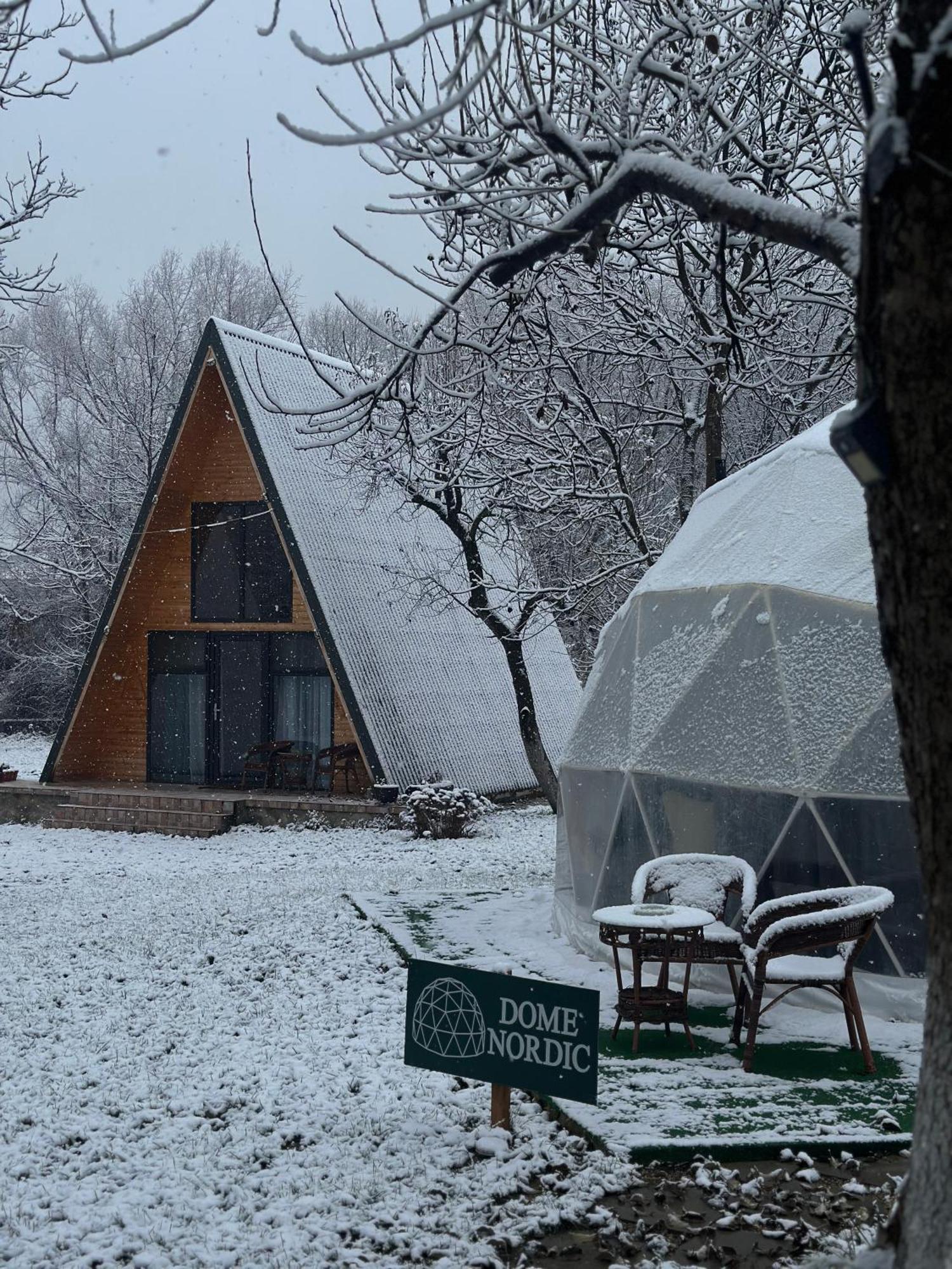 The Frog Glamping Hotel Horezu Kültér fotó